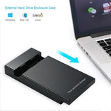 Maxbell 3.2/2.5 Inch Hard Drive Enclosure Adapter Case with Power Adapter for HDD UK
