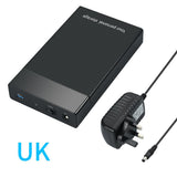 Maxbell 3.2/2.5 Inch Hard Drive Enclosure Adapter Case with Power Adapter for HDD UK