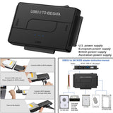 Maxbell 3-In-1 SATA/IDE to USB 3.0 Adapter Kit Fits for 2.5"/3.5" Inch IDE and SATA