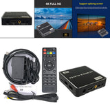 Maxbell Media TV Receiver HD 1080P H.265 Support WMV HDD RK3229 for PC TV U Disk