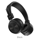 Maxbell W25 Wireless Bluetooth5.0 Headphones Deep Bass Sound Over Ear Headsets Black
