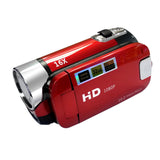 Maxbell 1080PHD Camcorder Digital Video Camera 2.7" TFT LCD 16X Zoom US Red
