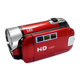 Maxbell 1080PHD Camcorder Digital Video Camera 2.7" TFT LCD 16X Zoom US Red