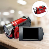 Maxbell 1080PHD Camcorder Digital Video Camera 2.7" TFT LCD 16X Zoom US Red