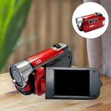 Maxbell 1080PHD Camcorder Digital Video Camera 2.7" TFT LCD 16X Zoom US Red