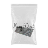 Maxbell 2.4Ghz 68-Key Gaming Keyboard Wireless RGB for Computers Black  Brown Switch