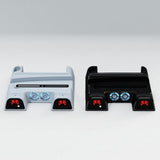 Maxbell Vertical Stand+Cooling Fan+Charging Station +Game Storage for PS5 Black