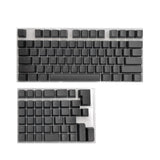 Maxbell PBT Keycaps Anti-Grease Mini for 61 64 68 71 82 84 Layout Keyboard Black