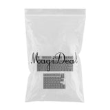 Maxbell PBT Keycaps Anti-Grease Mini for 61 64 68 71 82 84 Layout Keyboard Black