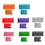 Maxbell PBT Keycaps Anti-Grease Mini for 61 64 68 71 82 84 Layout Keyboard Black
