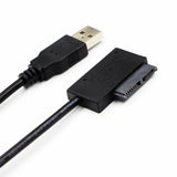Maxbell USB 2.0 to 7+6 13pin Sata Adapter Cable External Converter Hard Drive