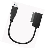 Maxbell USB 2.0 to 7+6 13pin Sata Adapter Cable External Converter Hard Drive