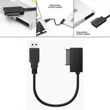 Maxbell USB 2.0 to 7+6 13pin Sata Adapter Cable External Converter Hard Drive