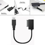 Maxbell USB 2.0 to 7+6 13pin Sata Adapter Cable External Converter Hard Drive