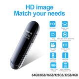 Maxbell Mini Back Clip Voice Recorder 1080P 300mAh for Meeting Indoor Outdoor 64GB