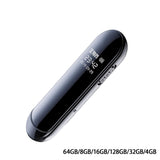 Maxbell Mini Back Clip Voice Recorder 1080P 300mAh for Meeting Indoor Outdoor 64GB