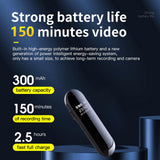 Maxbell Mini Back Clip Voice Recorder 1080P 300mAh for Meeting Indoor Outdoor 64GB