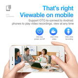 Maxbell Mini Back Clip Voice Recorder 1080P 300mAh for Meeting Indoor Outdoor 32GB