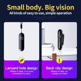Maxbell Mini Back Clip Voice Recorder 1080P 300mAh for Meeting Indoor Outdoor 32GB