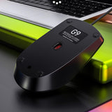 Maxbell Wired Optical Mice Aggravated 3 Button Precision Laptop for Office white