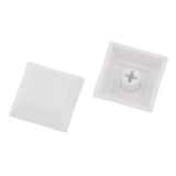 Maxbell 10x 1U Transparent Keycaps Thick PBT for Cherry MX Switches Game Lovers Light Gray