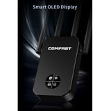 Maxbell Dual Band WiFi Extender 1200M 2.4/5.8GHz Black for Household Computer Home