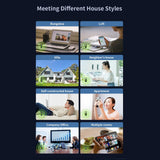 Maxbell Dual Band WiFi Extender 1200M 2.4/5.8GHz Black for Household Computer Home