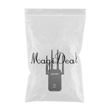 Maxbell Dual Band WiFi Extender 1200M 2.4/5.8GHz Black for Household Computer Home