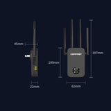 Maxbell Dual Band WiFi Extenders 4x Antennas 1200Mb Wireless Expander for Household