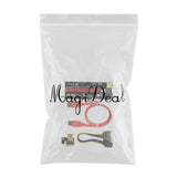 Maxbell PCIe Riser Adapter Extender Kit 1X-16x USB 3.0 Data Cable Mining Red Cord