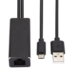 Maxbell Ethernet Adapter Micro USB2.0 to RJ 45 for / 2/1 / Audio