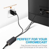 Maxbell Ethernet Adapter Micro USB2.0 to RJ 45 for / 2/1 / Audio