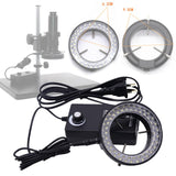 Maxbell Microscope Ring Light 60 LED Ring Light 4.5W for Stereo Microscope Camera