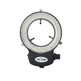 Maxbell Microscope Adjustable 144 LED Ring Light Illuminator Plug-Us High Brightness