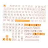 Maxbell 140keys PBT Keycaps Honey Milk Theme XDA Profile fit MX Switch Japanese Font