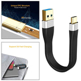 Maxbell USB C to USB A 3.1 Cable Short Charger for Nintendo Switch for MacBook