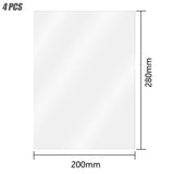 Maxbell FEP Release Film High Transmittance 280x200mm for DLP Photon Printer 4Pcs