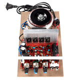 Maxbell DIY 220V/200W Audio Power Amplifier Bluetooth HIFI Speaker USB for FM Home
