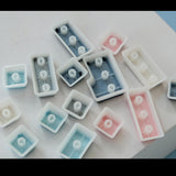 Maxbell PBT Pudding Keycaps 108 KeysDoubleshot Keycap Set for PC Gaming  Silver Gray