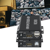 Maxbell HDMI KVM Extender 60M Transmitter Receiver Plug Type UK