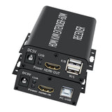 Maxbell HDMI KVM Extender 60M Transmitter Receiver Plug Type EU
