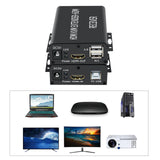 Maxbell HDMI KVM Extender 60M Transmitter Receiver Plug Type EU