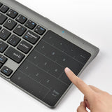 Maxbell Mini Wireless Keyboard with USB Receiver Universal Portable for PC Notebook