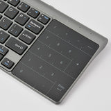 Maxbell Mini Wireless Keyboard with USB Receiver Universal Portable for PC Notebook