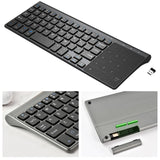 Maxbell Mini Wireless Keyboard with USB Receiver Universal Portable for PC Notebook