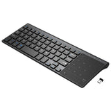 Maxbell Mini Wireless Keyboard with USB Receiver Universal Portable for PC Notebook