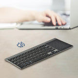 Maxbell Mini Wireless Keyboard with USB Receiver Universal Portable for PC Notebook