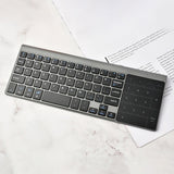 Maxbell Mini Wireless Keyboard with USB Receiver Universal Portable for PC Notebook