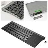 Maxbell Mini Wireless Keyboard with USB Receiver Universal Portable for PC Notebook