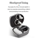 Maxbell Portable Carrying Box Shockproof Storage Bag Handheld for Quest 2 VR Headset